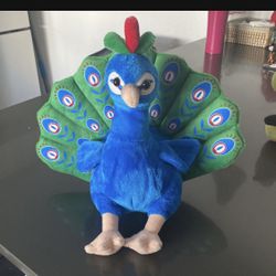 Peacock Plushie 
