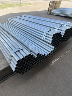 8ft Metal Poles for Fence (16 gauge)