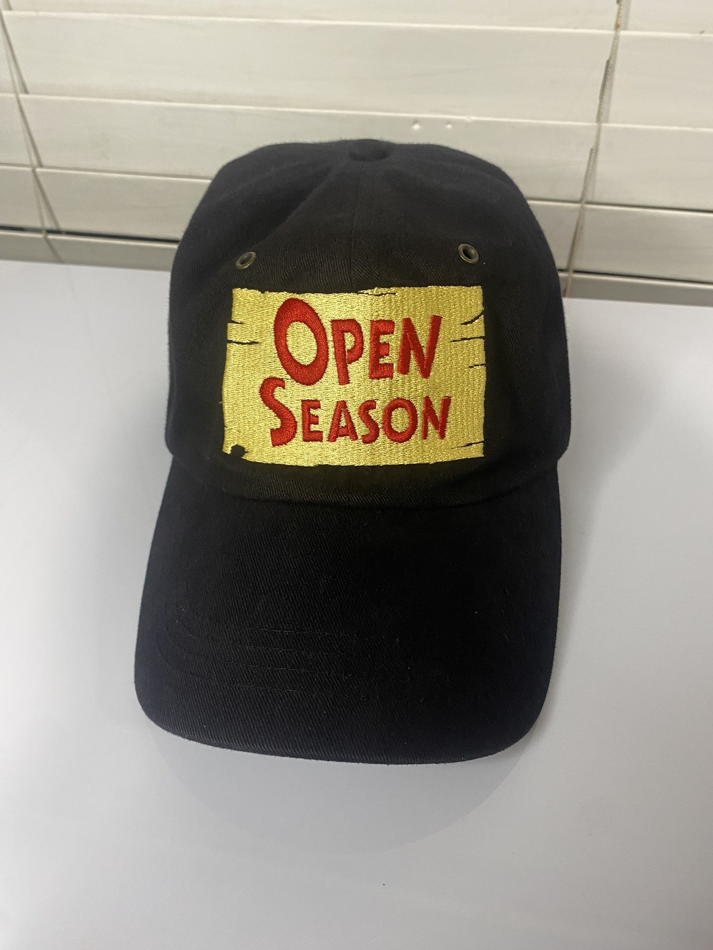 Cast Members Open Season Black Dad Hat – Embroidered – Adjustable