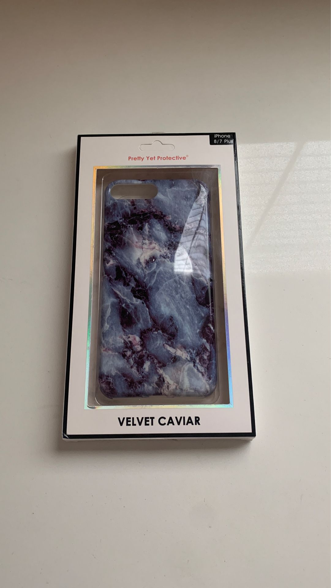 Velvet Caviar iPhone 8 / 7 plus Blue marble