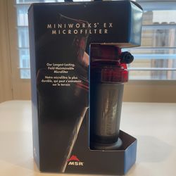 MSR Mini works EX Backpacking Water Filter (NEW)