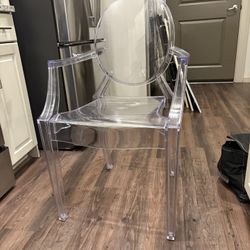 Acrylic Desk / Dining Chair