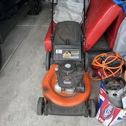 Remington push lawnmower not self propel 100$ obo