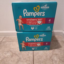 2 Box Of PAMPERS CRUISERS 