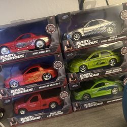 Fast and furious diecast