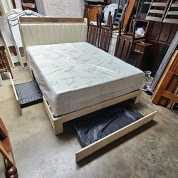 Queen Bed And Mattress