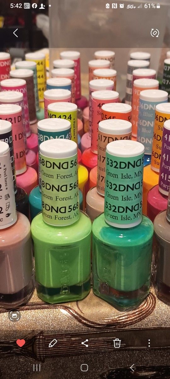 Esmaltes A 3 Cada Uno NDN