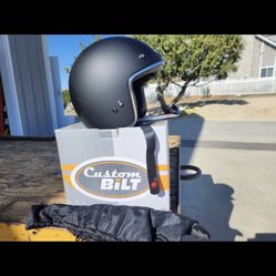 Brand New Bilt Vintage Jet Helmet