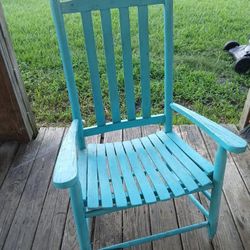 Vintage Wooden Porch Chair