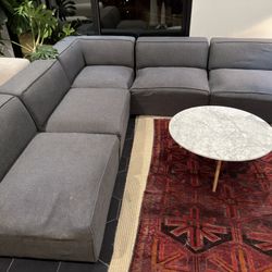 Five Piece Sectional Couch 