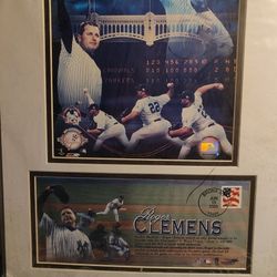 Rodger Clemens 300 Home Run.Plack 