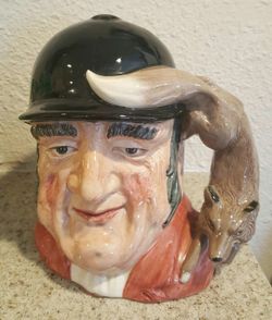 Large Gone Away Toby Jug, Royal Doulton D 6531, 1959 Doulton and Co Ltd, Toby Mug