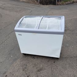 Commercial  Glass Door Deep Chest Freezer Free Local Delivery