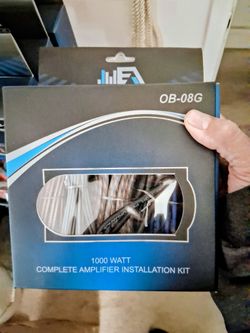Elite Audio 8 Gauge Amp Kit Brand New In The Box 