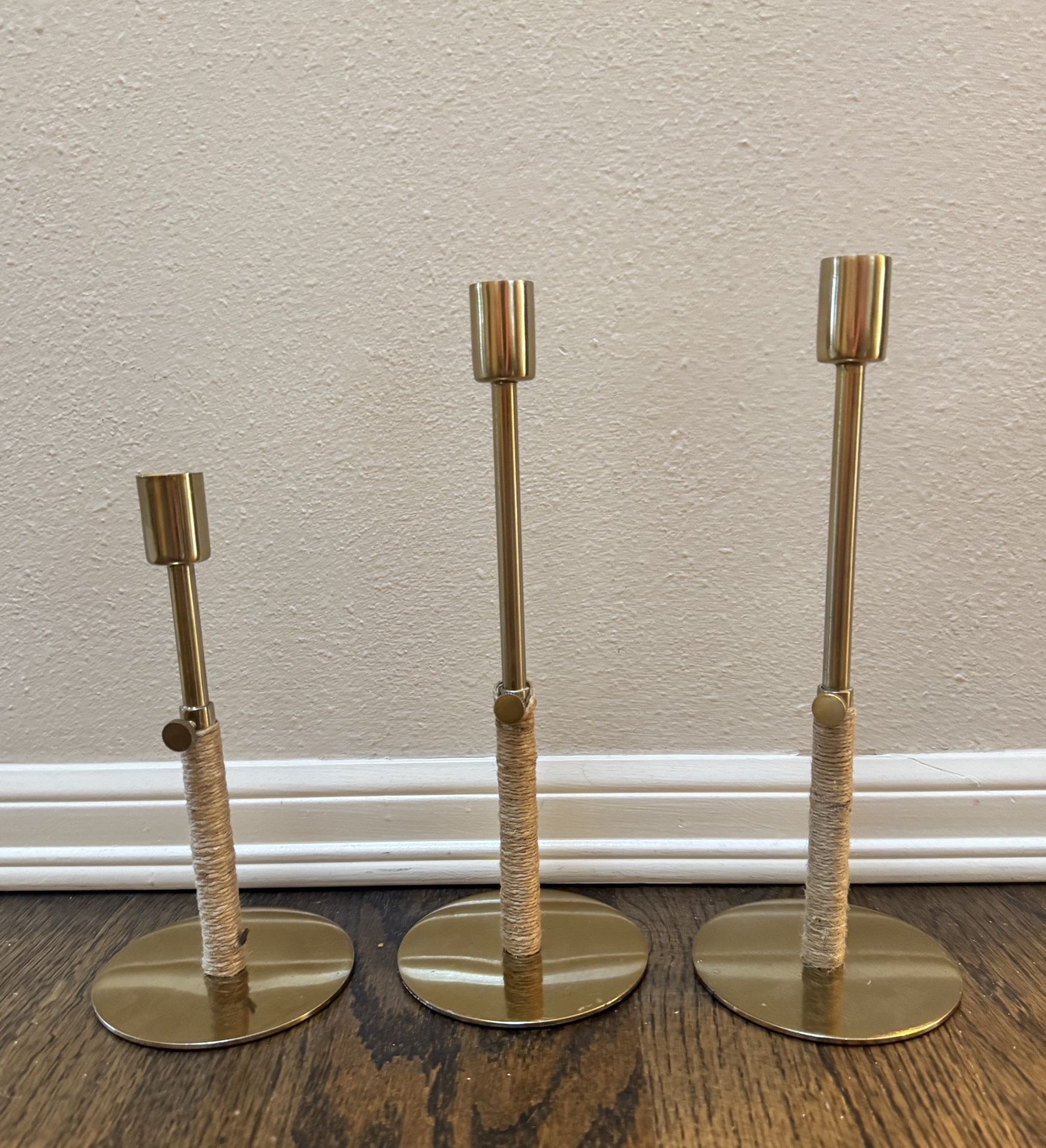 Gold Candle Holders