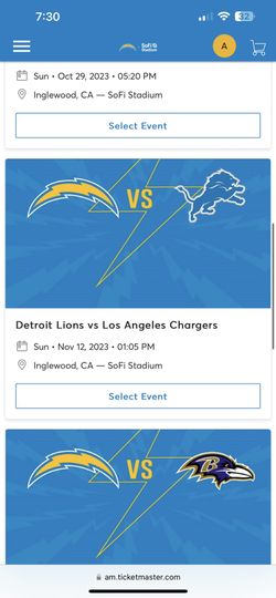 CHARGERS FOOTBALL TICKET GAME