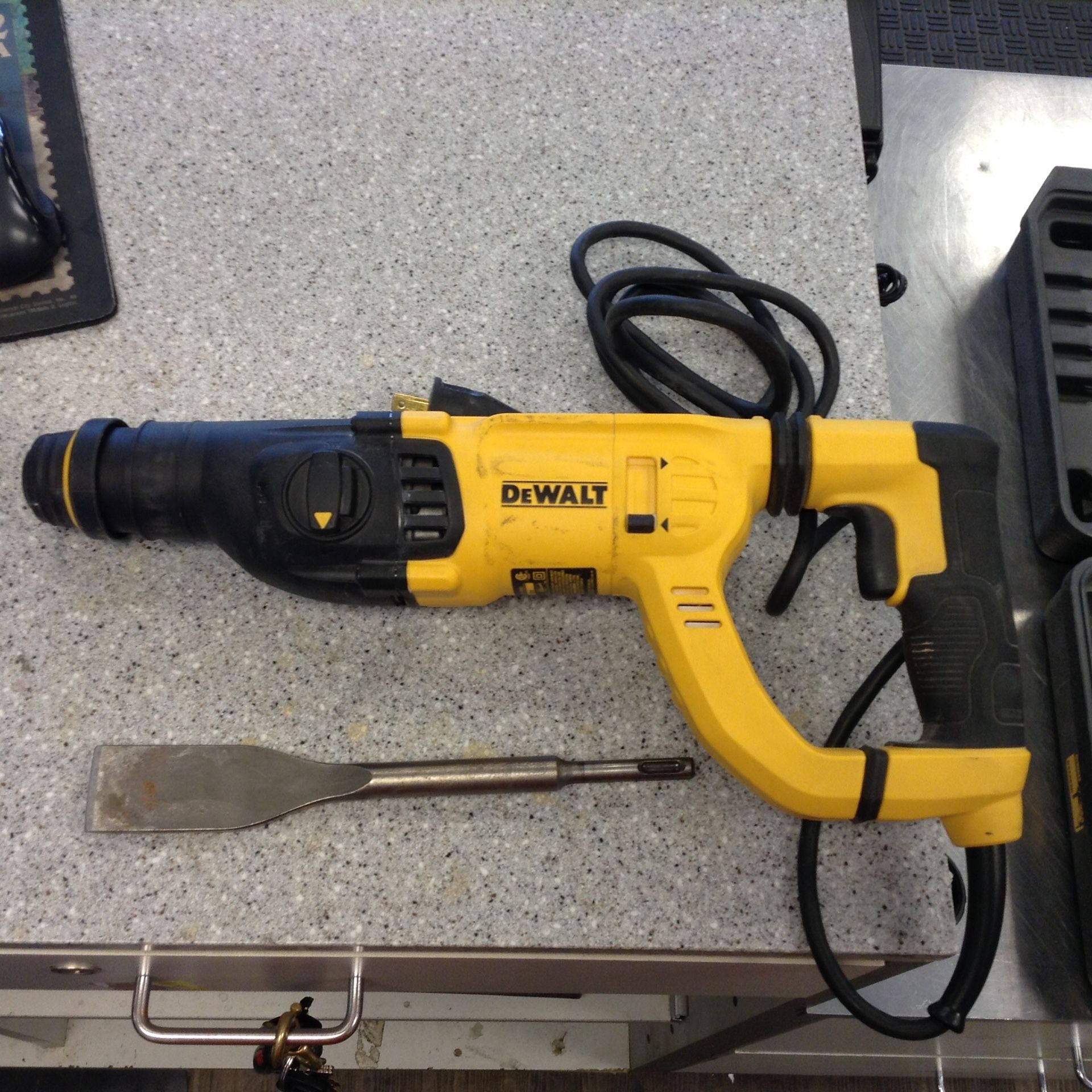 Dewalt hammer drill. D25262. With bit and case.