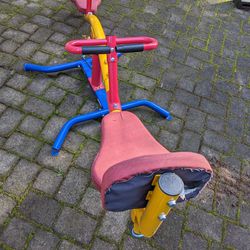 gym dandy Spinning Teeter Totter - Impact Absorbing Kids Playground Equipment