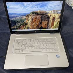 HP - Spectre x360 2-in-1 15” Touch-Screen Laptop - Intel Core i7 - 16GB Memory - 256GB Solid State Drive - Silver in excellent condition