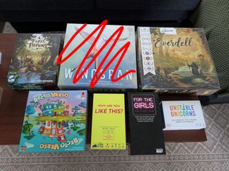 Everdell and More Board Games