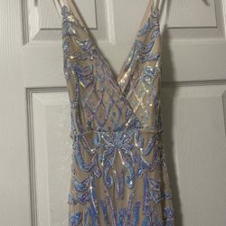 Brand New Size M Sequin Long Dress 