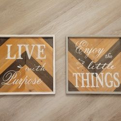 Farm House Wall Home Decor Both For 10