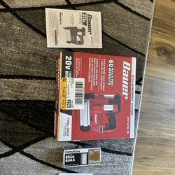 BAUER 20V Cordless 18 Gauge Brad Nailer