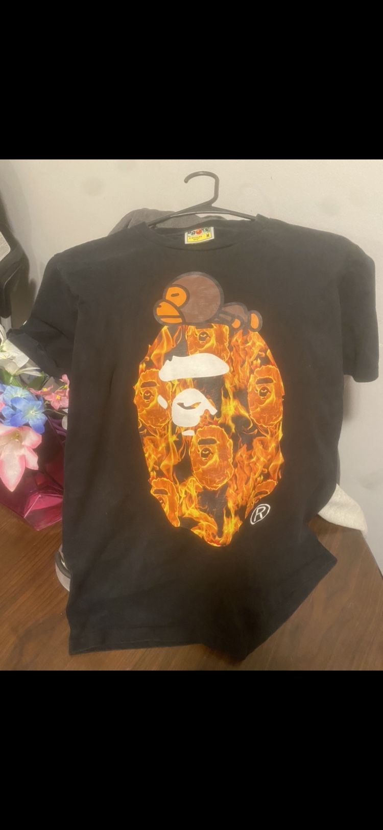 Bape Flame Milo Shirt