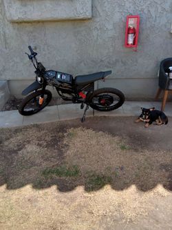 Electric dirt bike