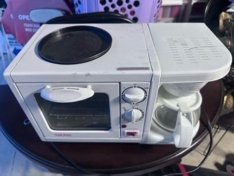 Mini coffee maker & toaster oven