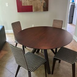 Dining Table And 4 Chairs
