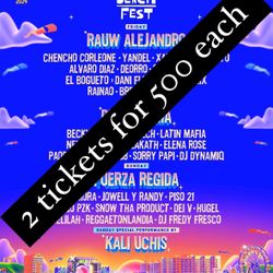 Baja Beach fest tickets 