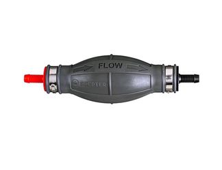 Scepter Marine Fuel Tank Primer Bulb, 5/16" Hose Barbs, 10542, Boat Accessories 4.5"H × 7.13"L × 1.88"W