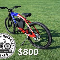 Phatmoto Brand New Motorized Bicycle Gas Bike Not Electric Delivery Available