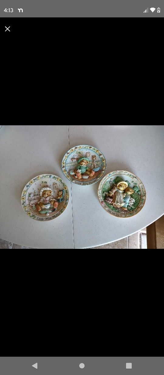 Decorative Nursery Rhyme Plates