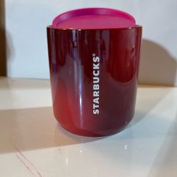 Starbucks Valentine Red Ombré 2021 Ceramic Mug