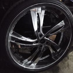 24 Inch Rim And Tires