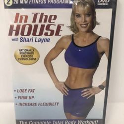 NEW & SEALED Exercise DVD- In the House w/Shari Layne
