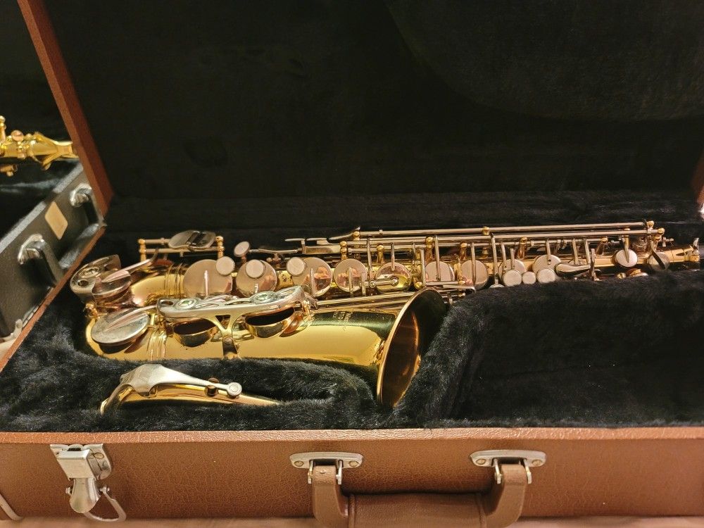 E.M. WINSTON BOSTON 455LX ALTO SAXOPHONE EXCELLENT CONDITION