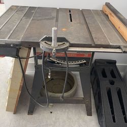 Old Tools - Band Saw, Table Saw, Router, Scroll Saw