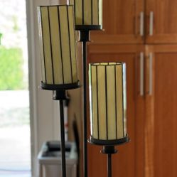 Craftsman Style stained Glass Table Lanp