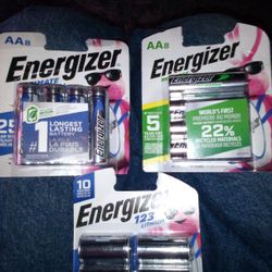 Energizer Lithium Batteries X3