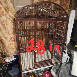 Pretty Good Size Bird Cage. 