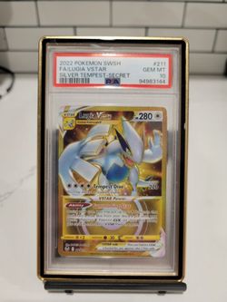 Lugia VSTAR #211 PSA 10 Silver Tempest Secret Rare