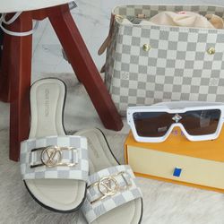 Handbag, Shoes, and Sunglasses 