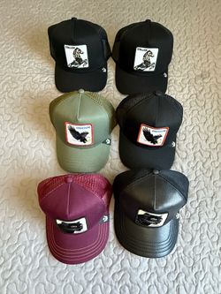 Goorin bros snap back trucker hats