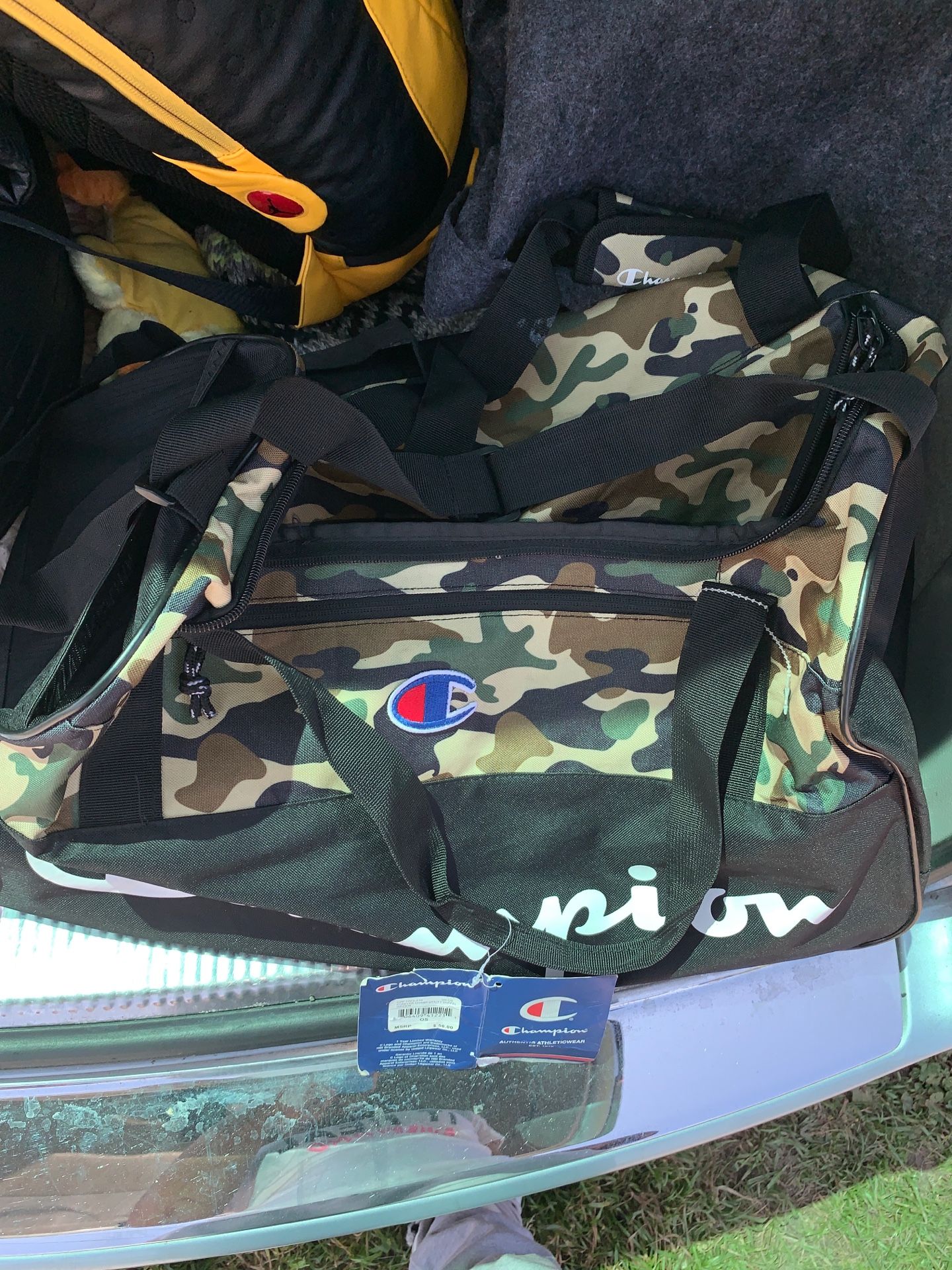 Champion duffle bag