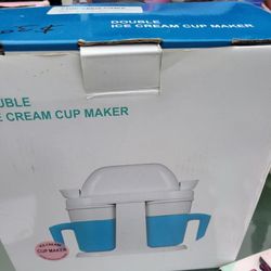 Double Ice Cream Cup Maker