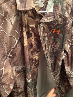 Under Armour Youth Long Sleeve Realtree Camo Heatgear Shirt YLG