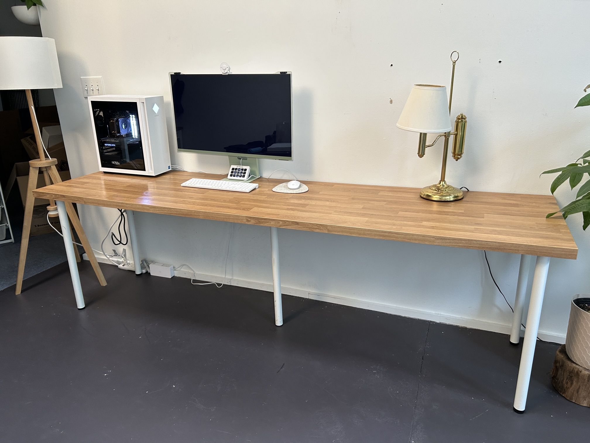 IKEA Säljan Oak Countertop Desk